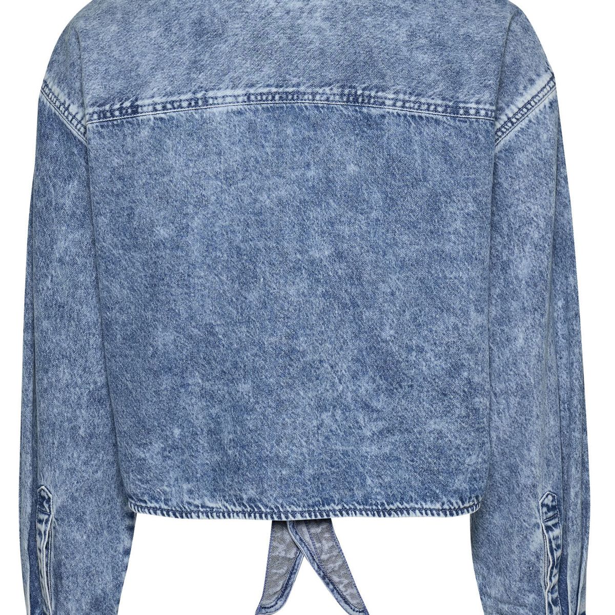 TOMMY HILFIGER - BLUSA TJW FRONT TIE CHAMBRAY SHIRT