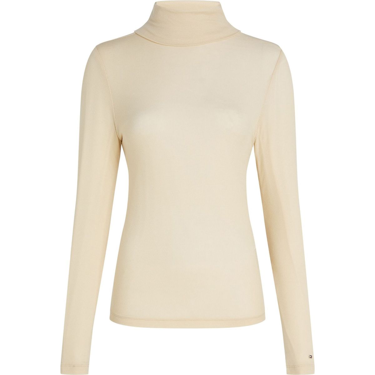 TOMMY HILFIGER - CAMISETA SLIM TENCEL ROLL NK LS