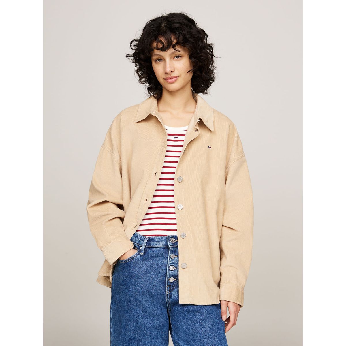 TOMMY HILFIGER - BLUSA TJW FINE CORD OVERSHIRT