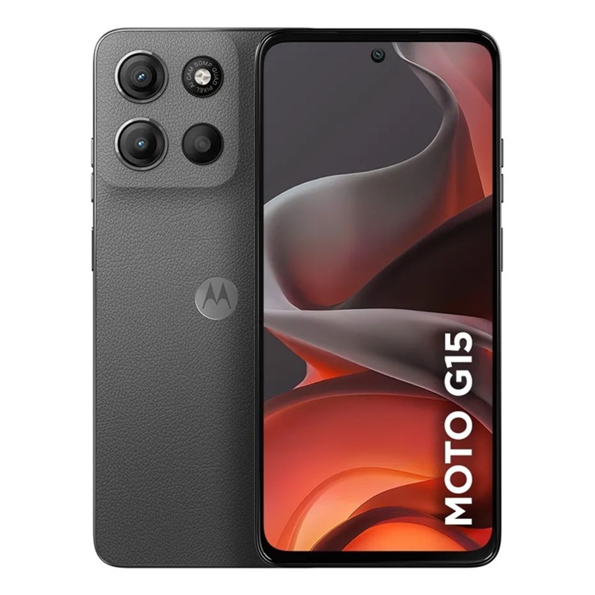 MOTOROLA - Celular Smartphone MOTO G15 - 4 GB RAM +128GB - 50 MP - GRIS