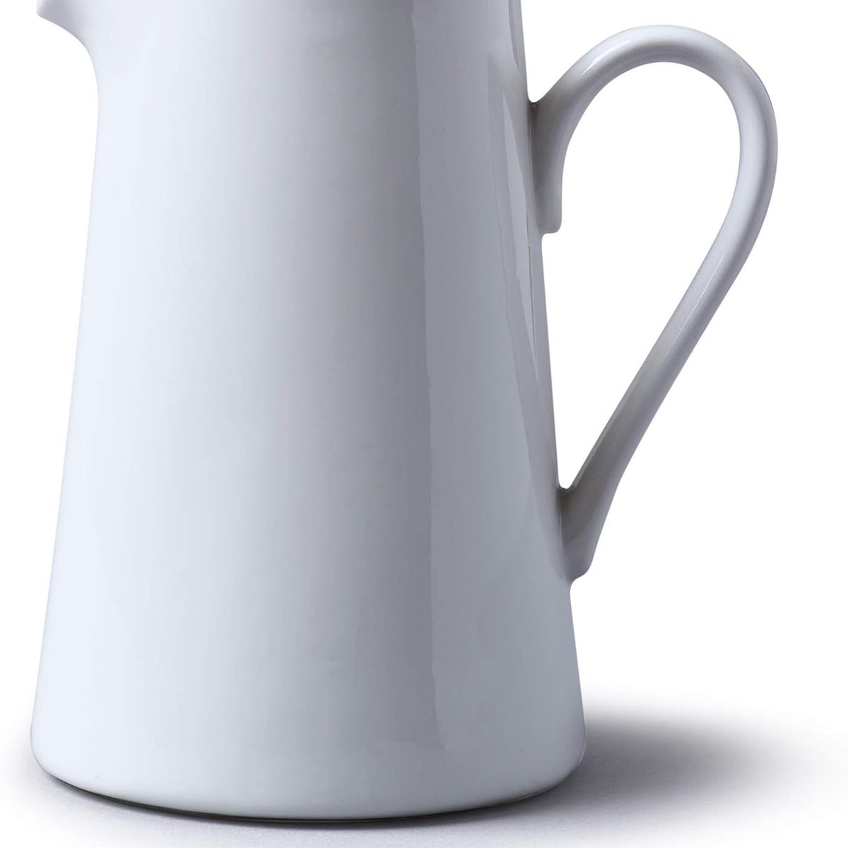 GENERICO - Jarra de cerámico blanco 650 ml