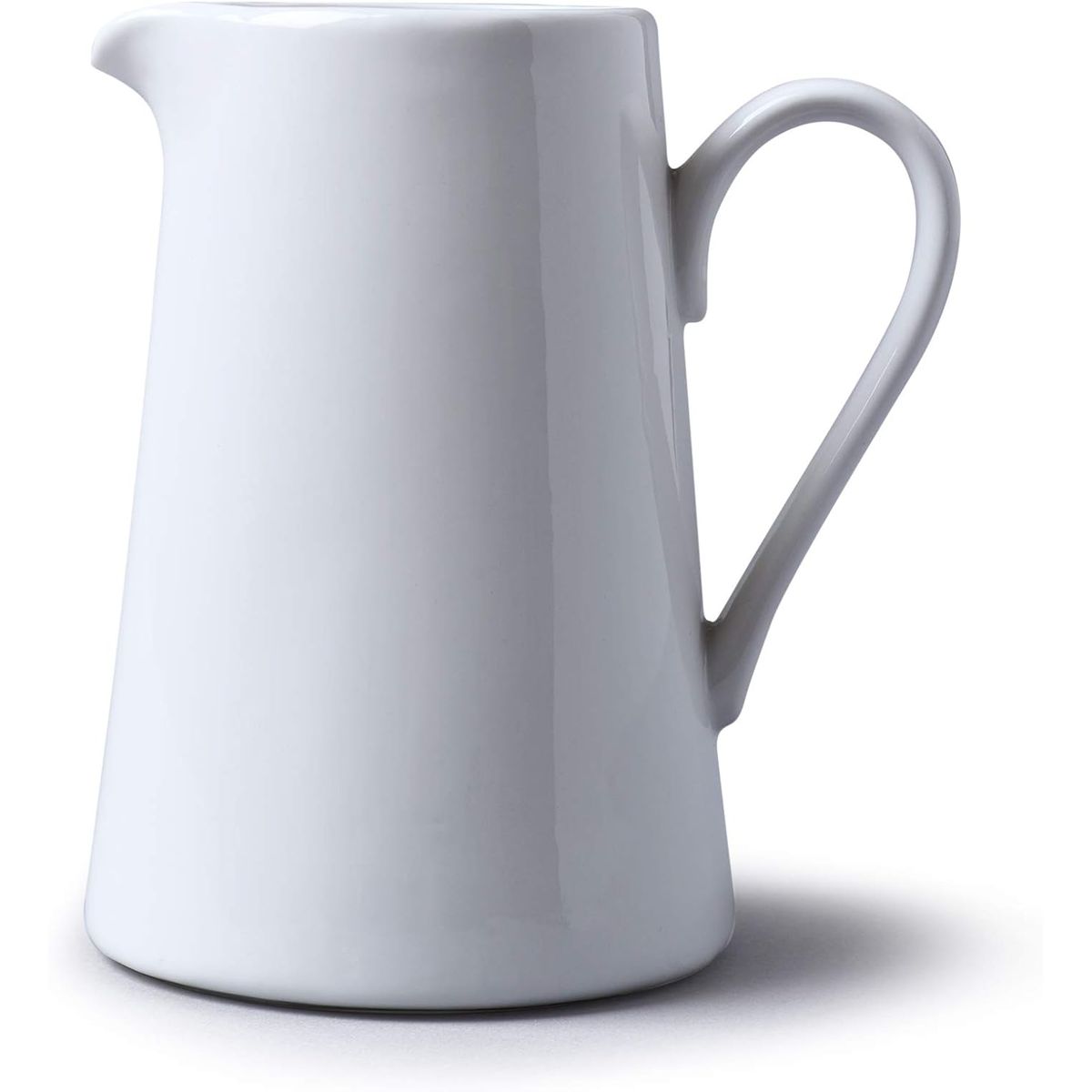 GENERICO - Jarra de cerámico blanco 650 ml