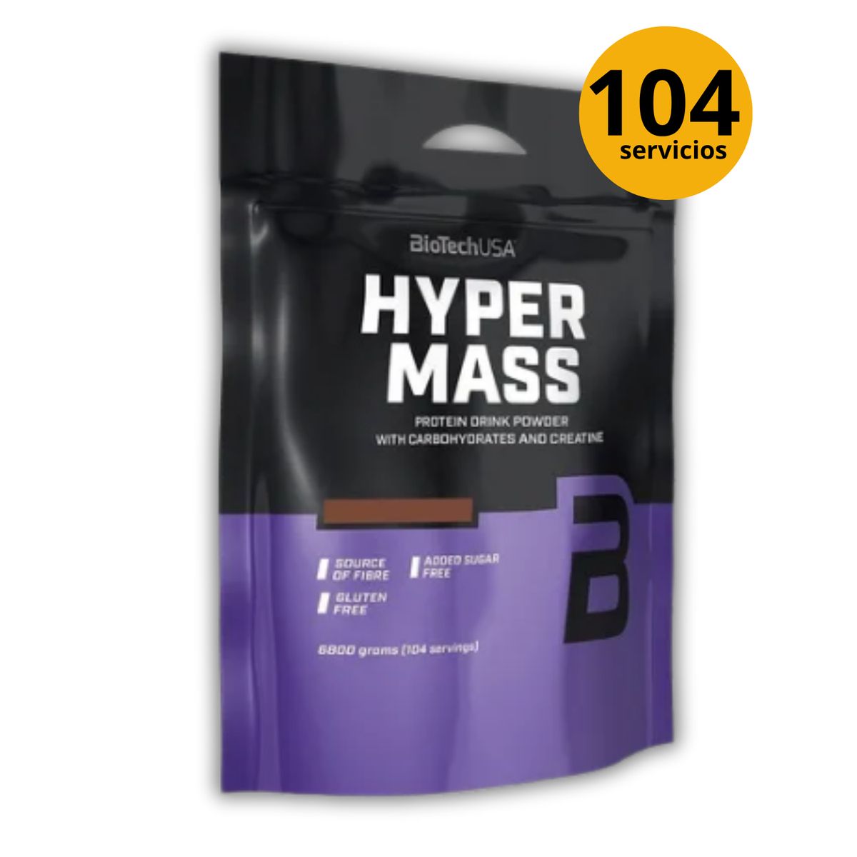 BIOTECH USA - HYPER MASS 15LB CHOCOLATE - GANADOR DE MASA