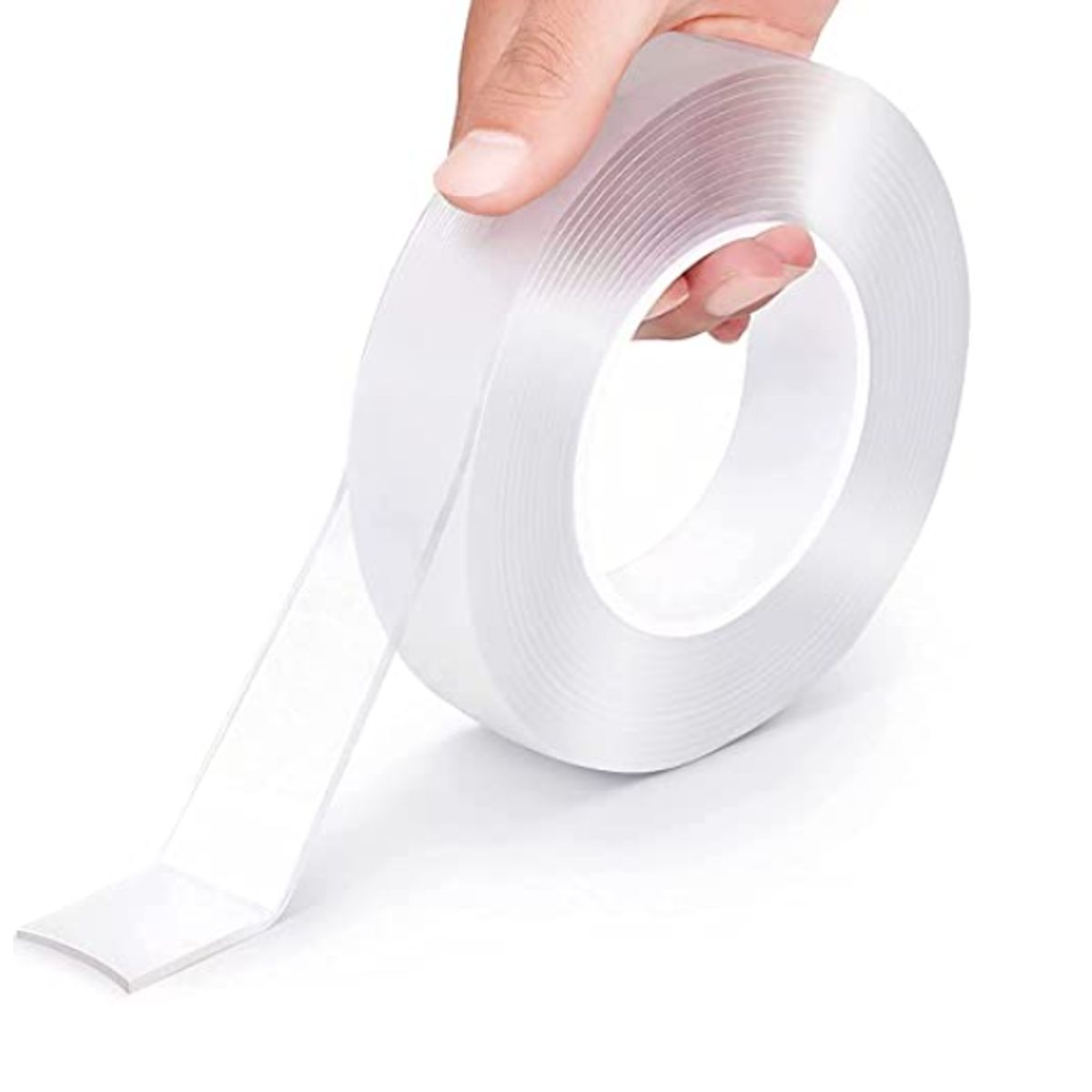 GENERICO - Cinta Pegamento 3M de Doble Cara Transparente  Reutilizable