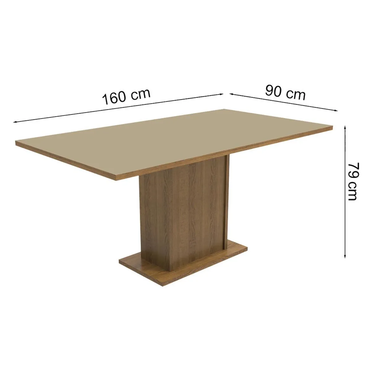 MADESA - Juego de Comedor Ohana con 6 Sillas