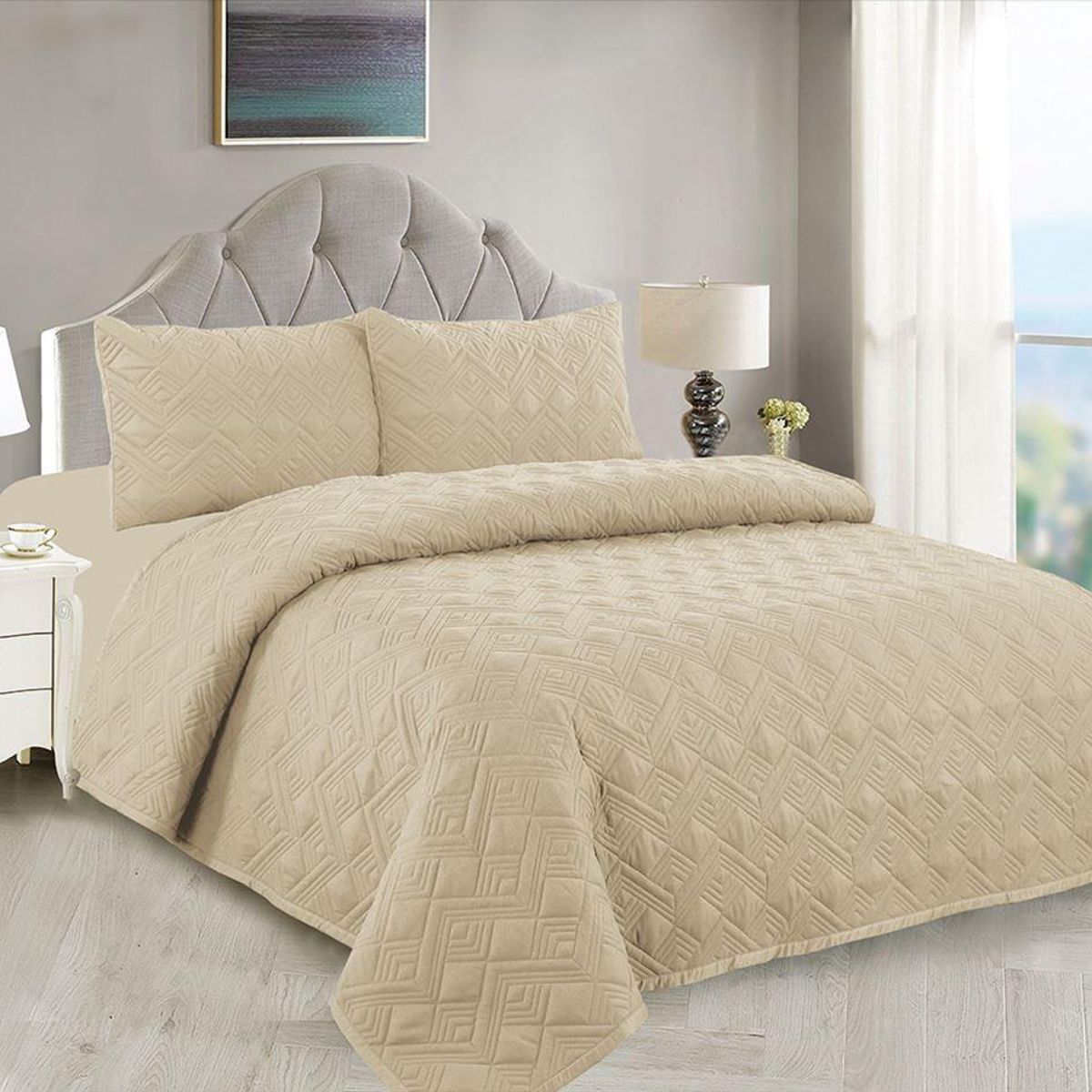 CASATEX - CUBRECAMA CASATEX 5 PIEZAS EN  2PLZ