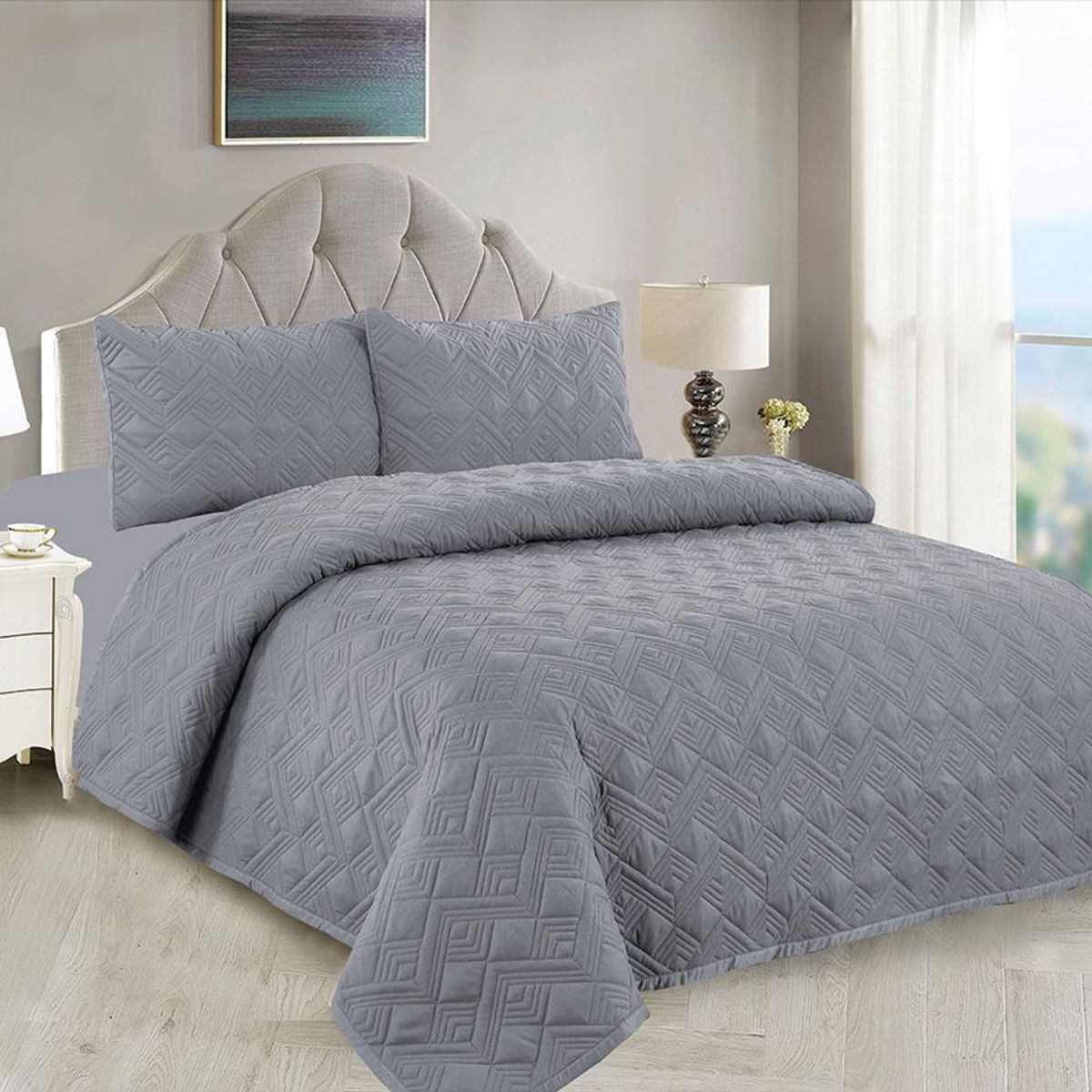 CASATEX - CUBRECAMA CASATEX 5 PIEZAS EN  2PLZ