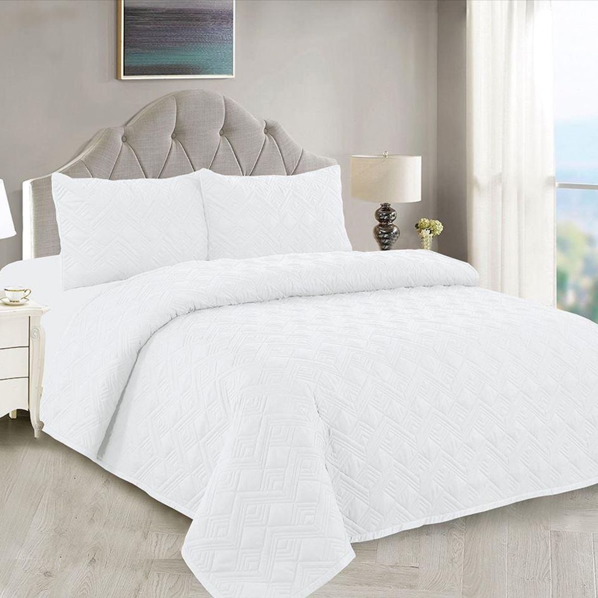 CASATEX - CUBRECAMA CASATEX 5 PIEZAS EN  2PLZ