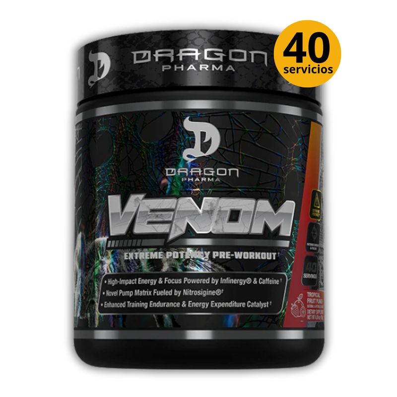 DRAG PHARMA - VENOM DRAGON PHARMA FRUIT PUNCH - PRE ENTRENO