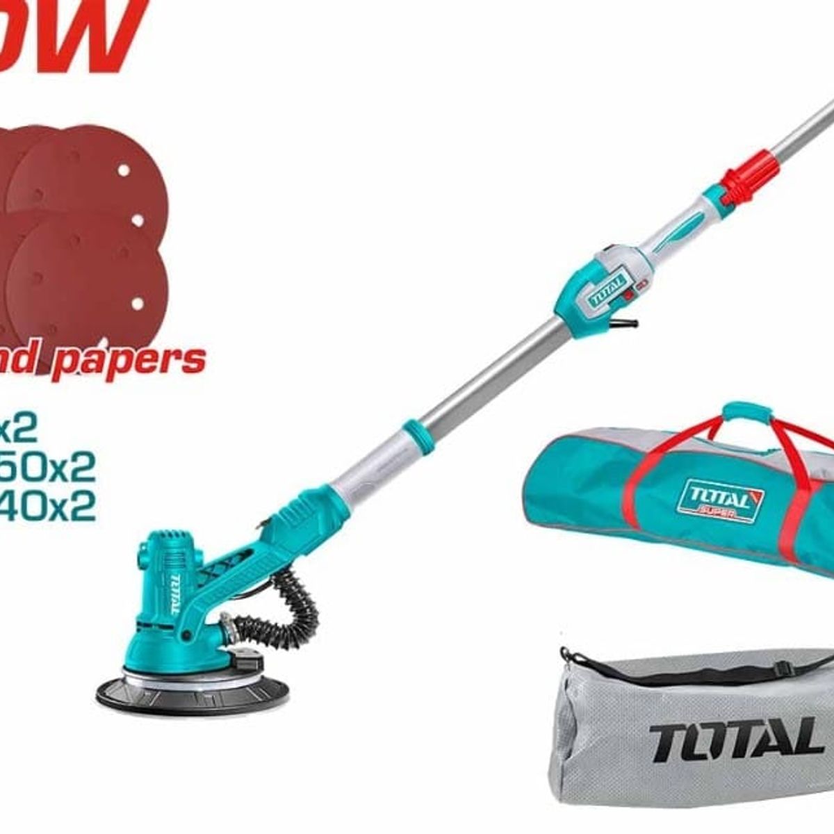 TOTAL TOOLS - LIJADORA TOTAL DE PARED Y TECHO LIVIANA