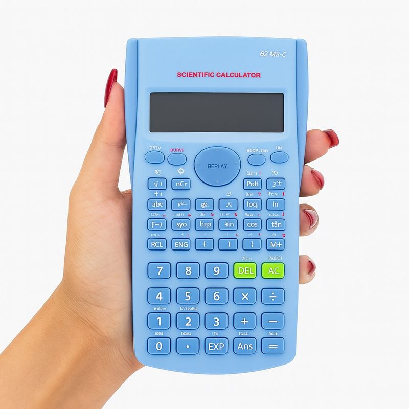 GENERICO - Calculadora Científica Con 240 Funciones Celeste