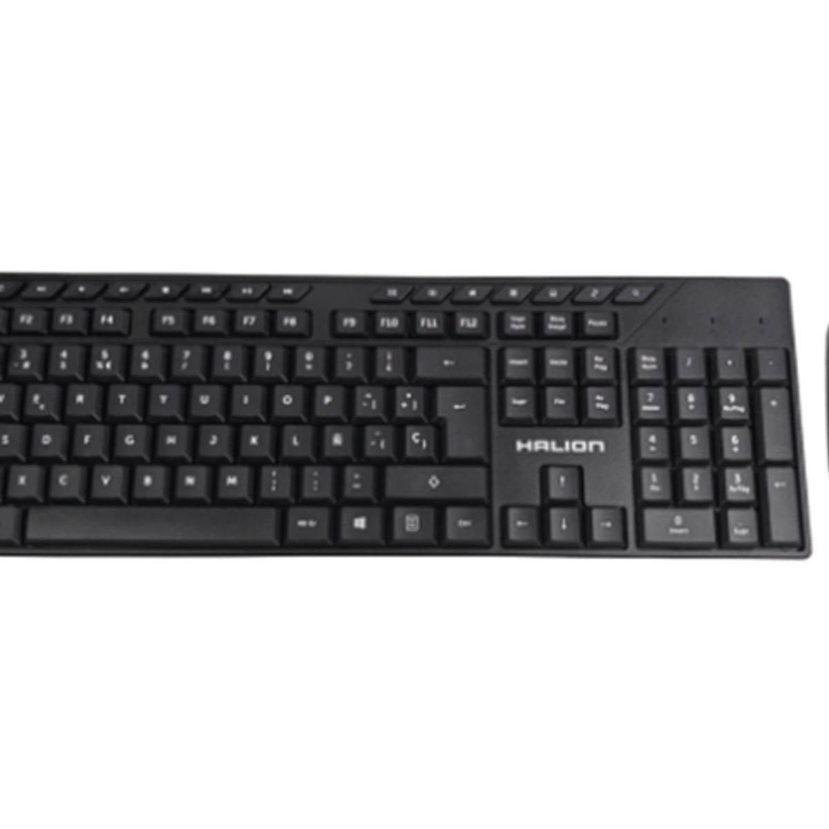 HALION - Kit de Teclado y Mouse HA-K435C USB 3 BTS DPI 100 HALION