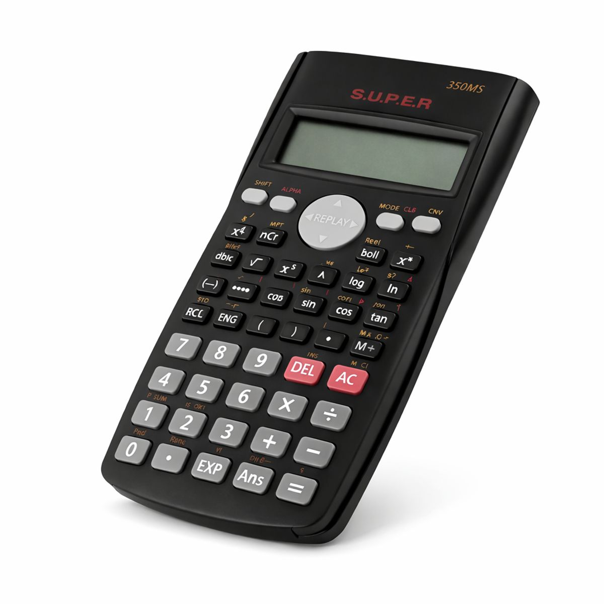 GENERICO - Calculadora Científica Con 240 Funciones Negra