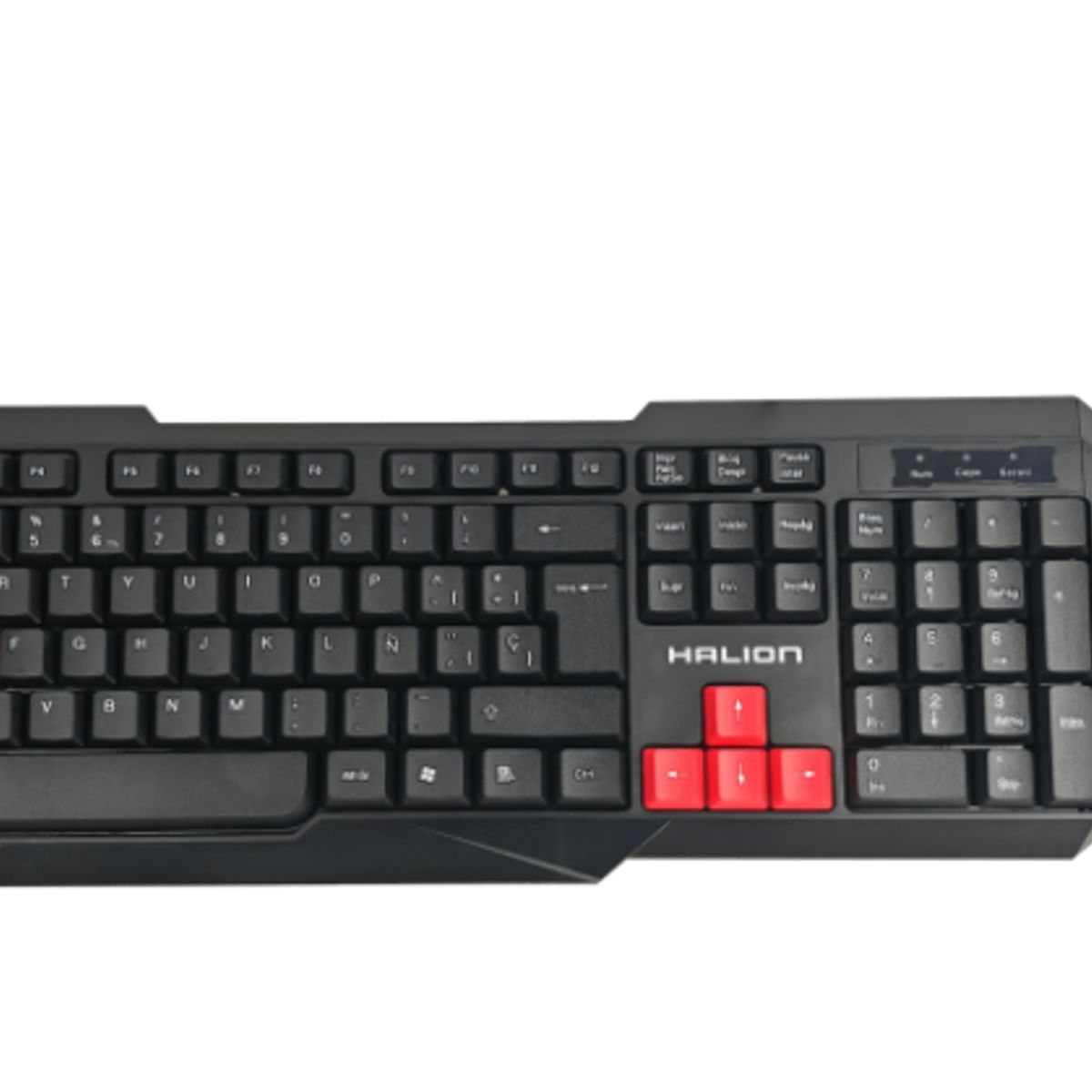 HALION - Kit Teclado + Mouse Office HA-K433C USB HALION