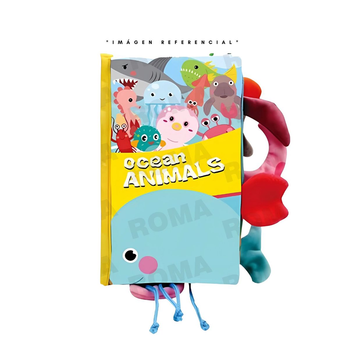 GENERICO - LIBRO TEXTURA LOVE BABY - JUEGO DIDÁTICO