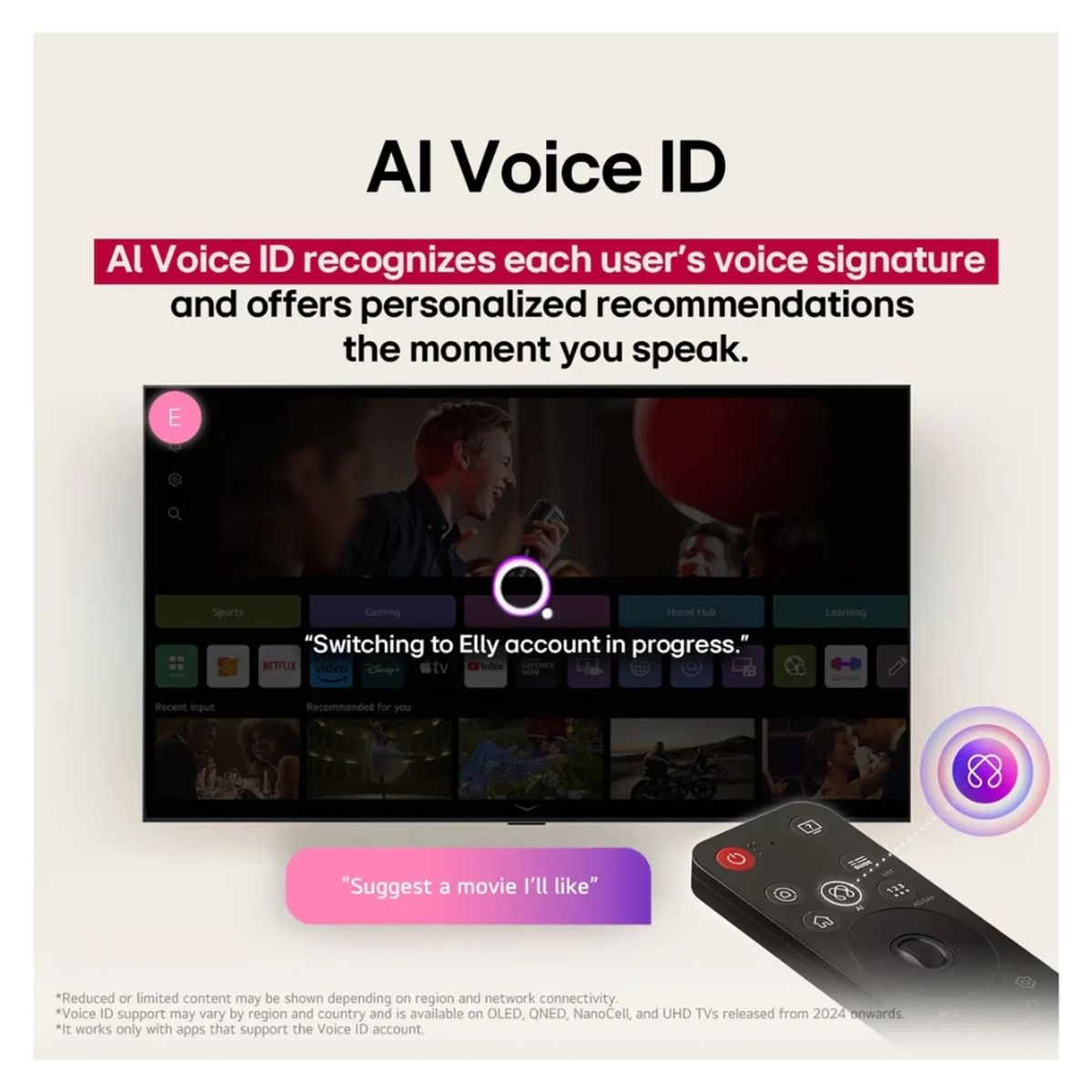 LG - Televisor Lg 50 Pulg Ultra HD 4K AI ThinQ 50UA7300 Modelo 2025- Negro