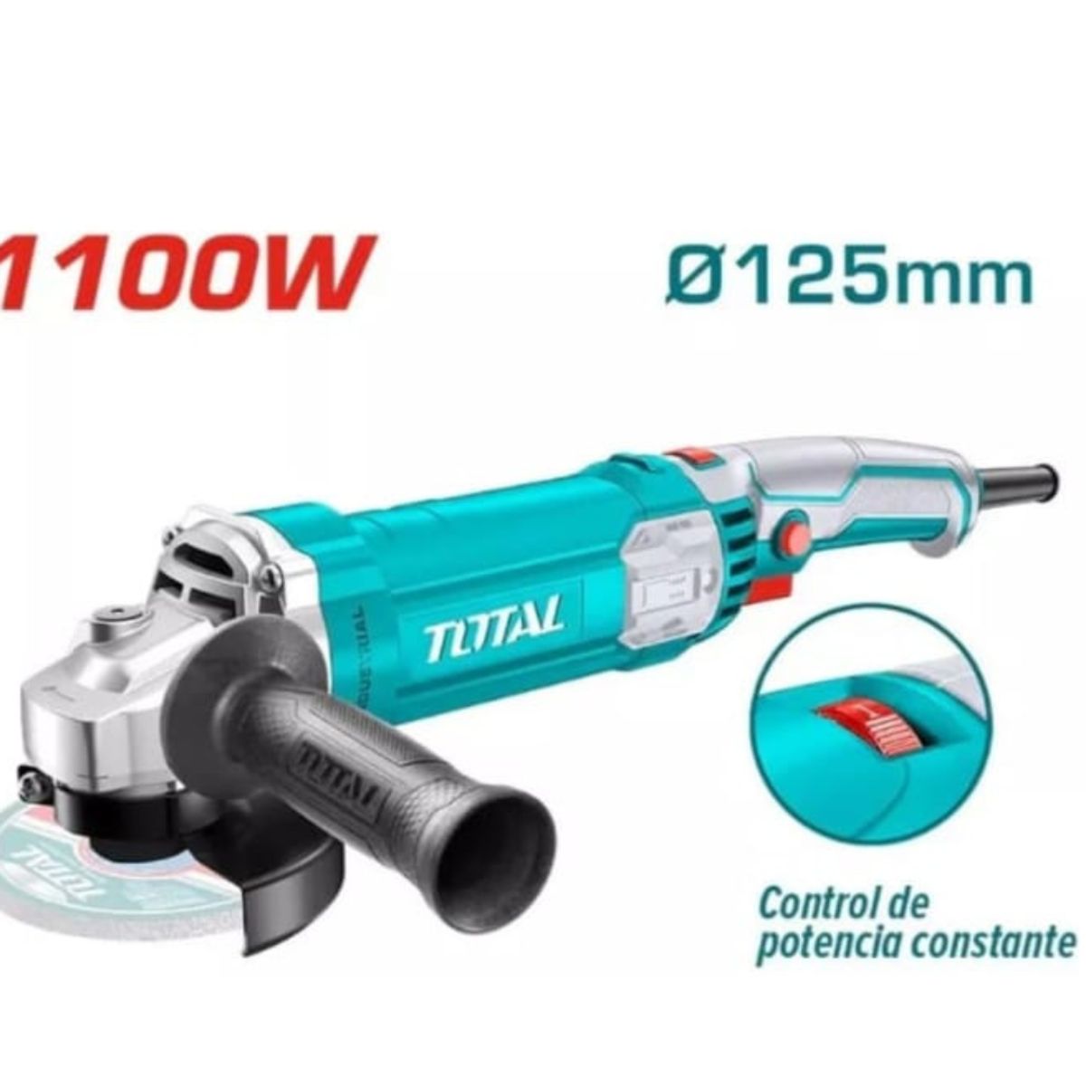 TOTAL TOOLS - AMOLADORA 1100W DE 6 VELOCIDADES