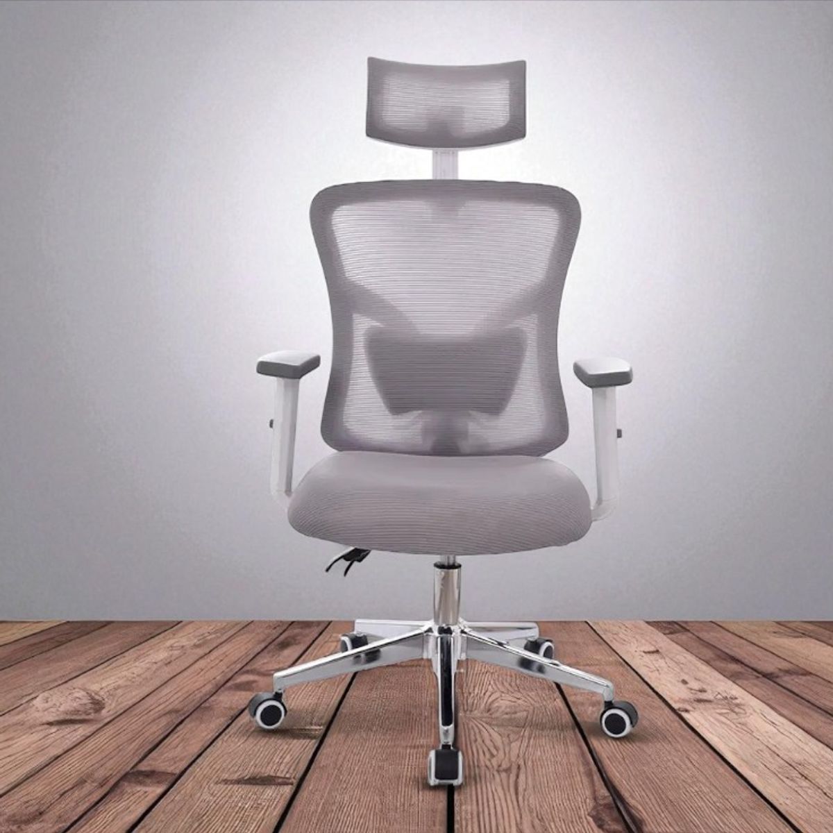 GENERICO - SILLA DE OFICINA VERSALLES PRO GRIS ERGONÓMICA