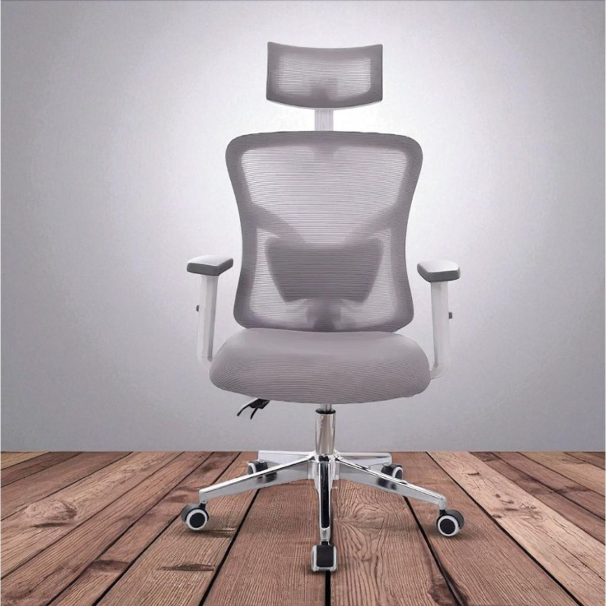 GENERICO - SILLA DE OFICINA VERSALLES PRO GRIS ERGONÓMICA