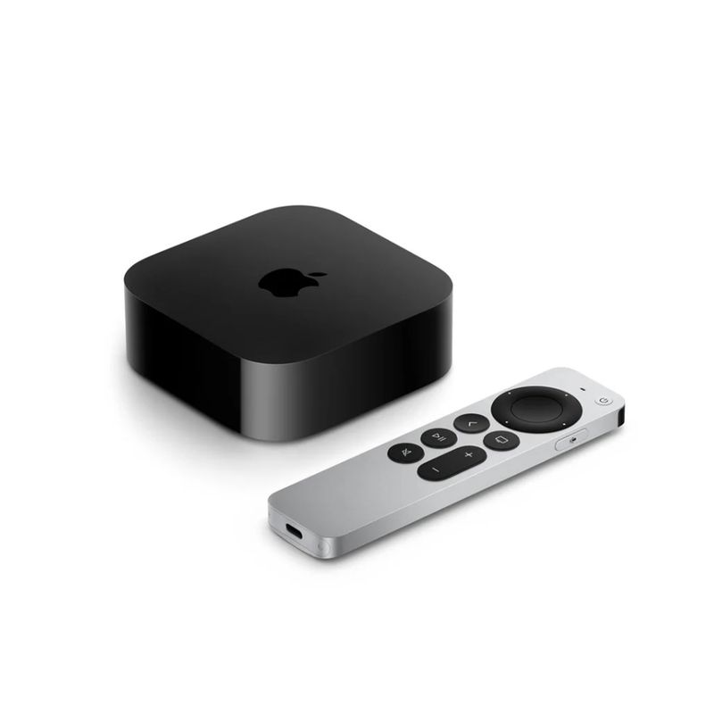 APPLE - Tv 4k (3rd Gen) 128 GB  Wi-fi + Eth Color Negro Control Remoto