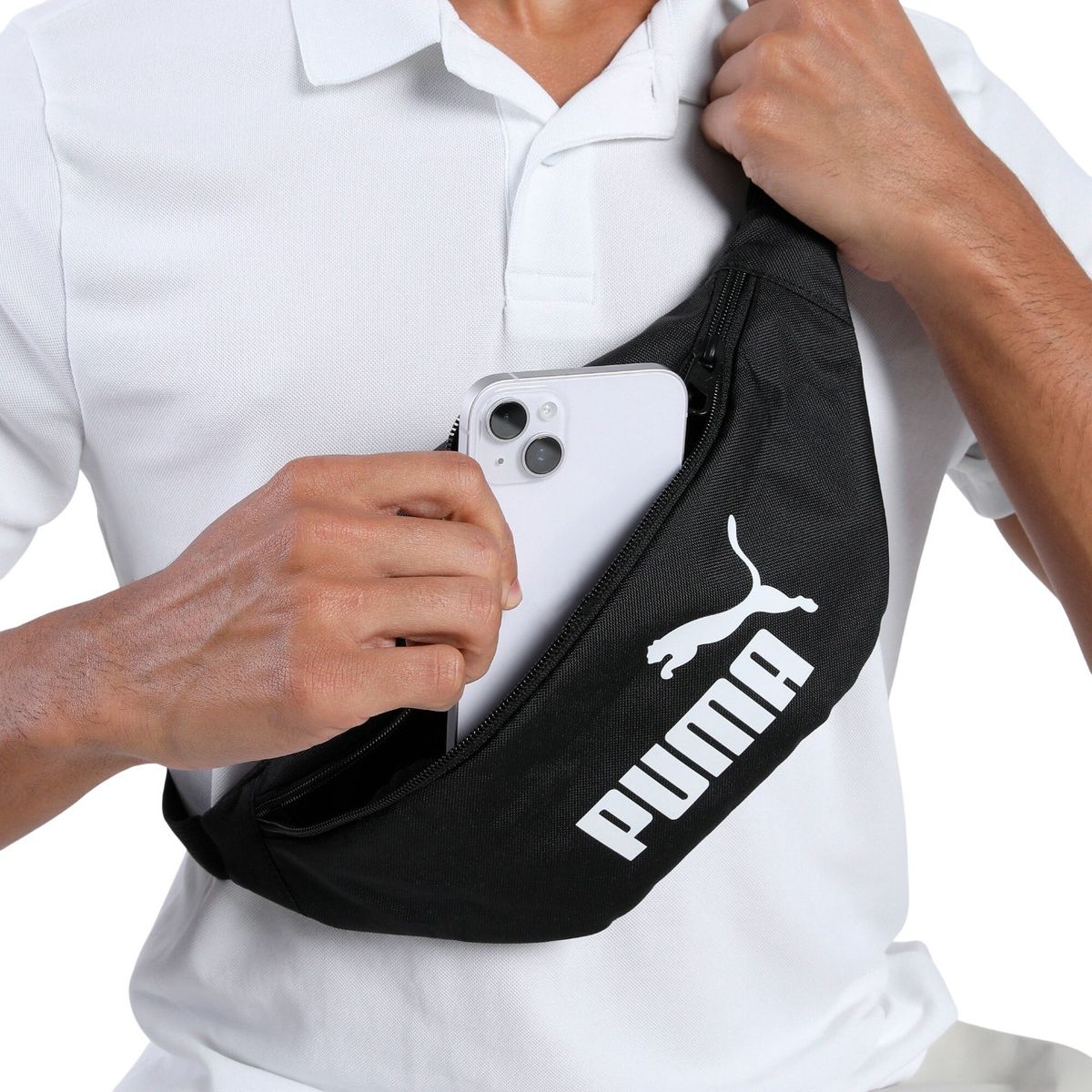 PUMA - Canguro Puma Phase Waist Bag 091165 01 Negro Unisex