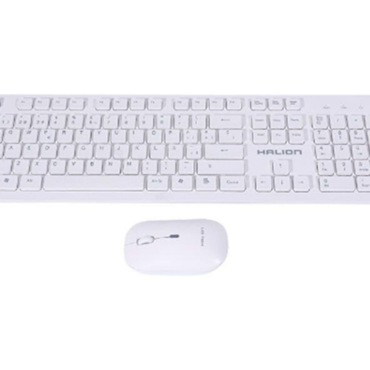 HALION - Kit de Teclado y Mouse Inalambrico  HA-K652C 3 BTS DPI 1600 HALION