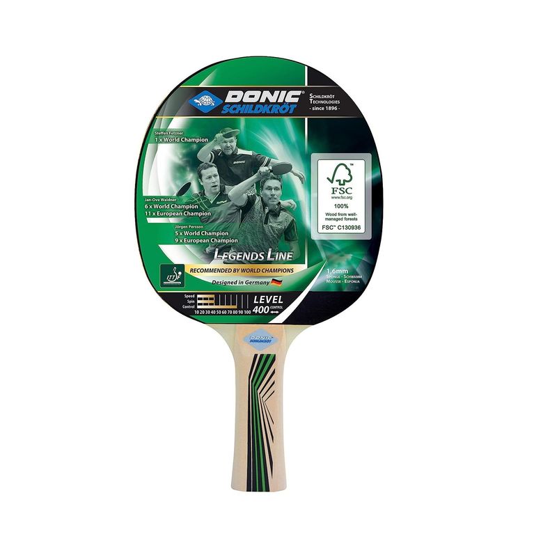 Donic - Paleta Para Ping Pong Donic 705241 Legends 400 Fsc