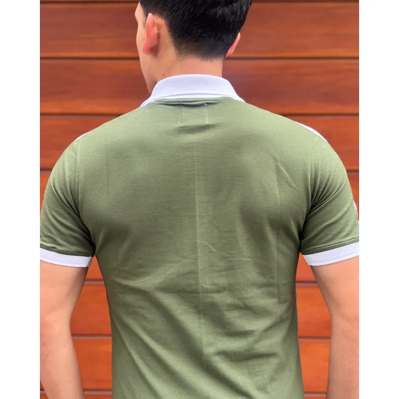 ALDO'S SINCE 1986 - POLO CAMISERO ALGODÓN COLOR DE TENDENCIA