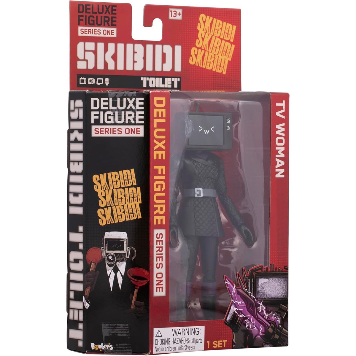 FIRST 4 FIGURES - SKIBIDI Toilet Deluxe Figura coleccionable TV Woman 15cm