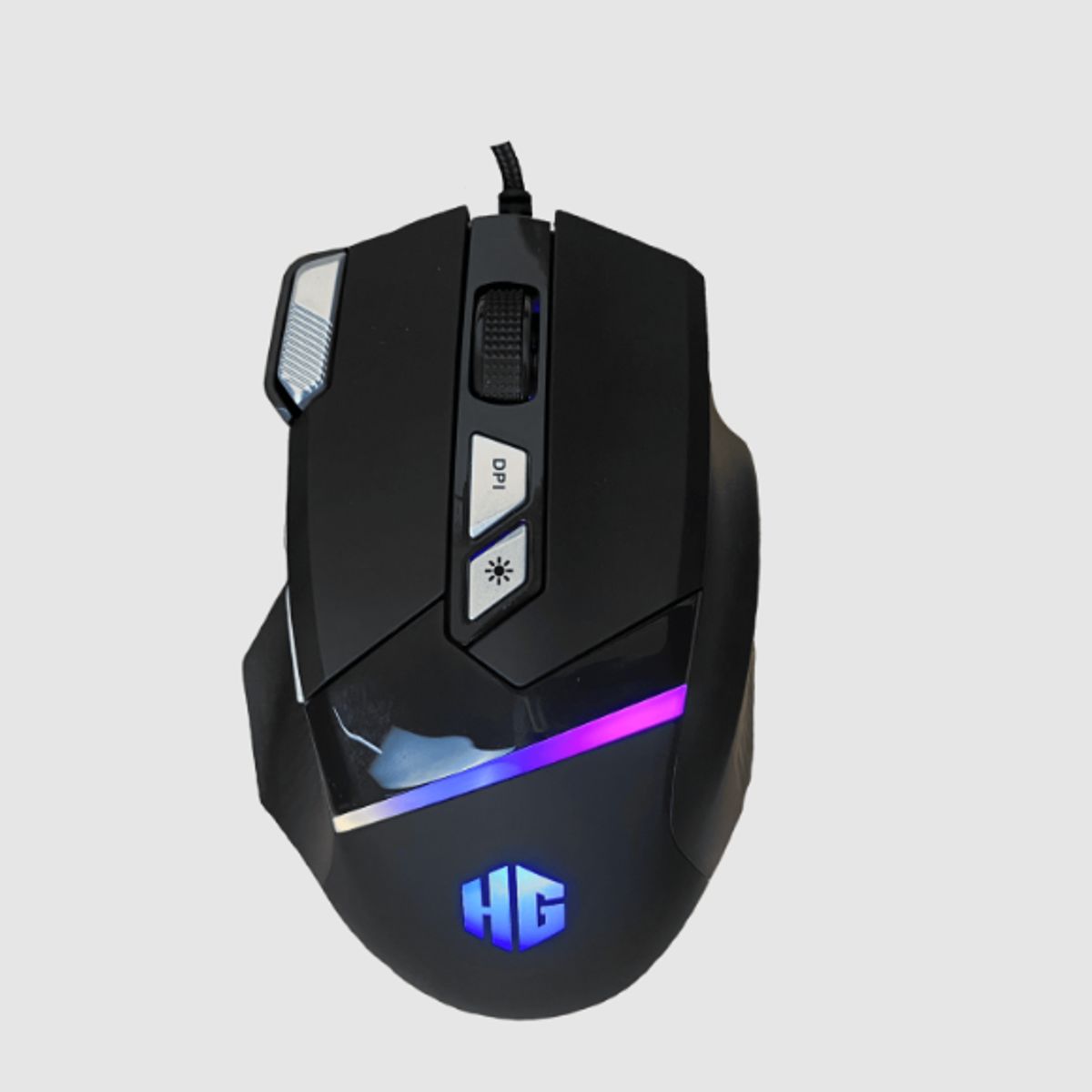 HALION - Kit Gamer PEGASO HA-861C Teclado y Mouse USB LED Rainbow HALION