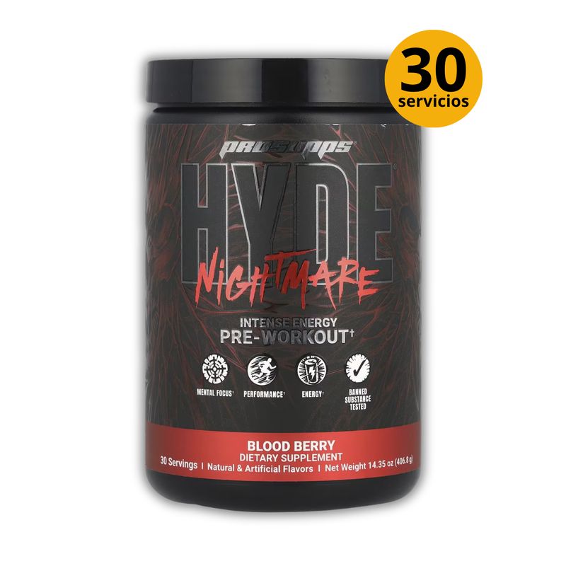 PROSUPPS - HYDE NIGHTMARE BERRY - PRE ENTRENO