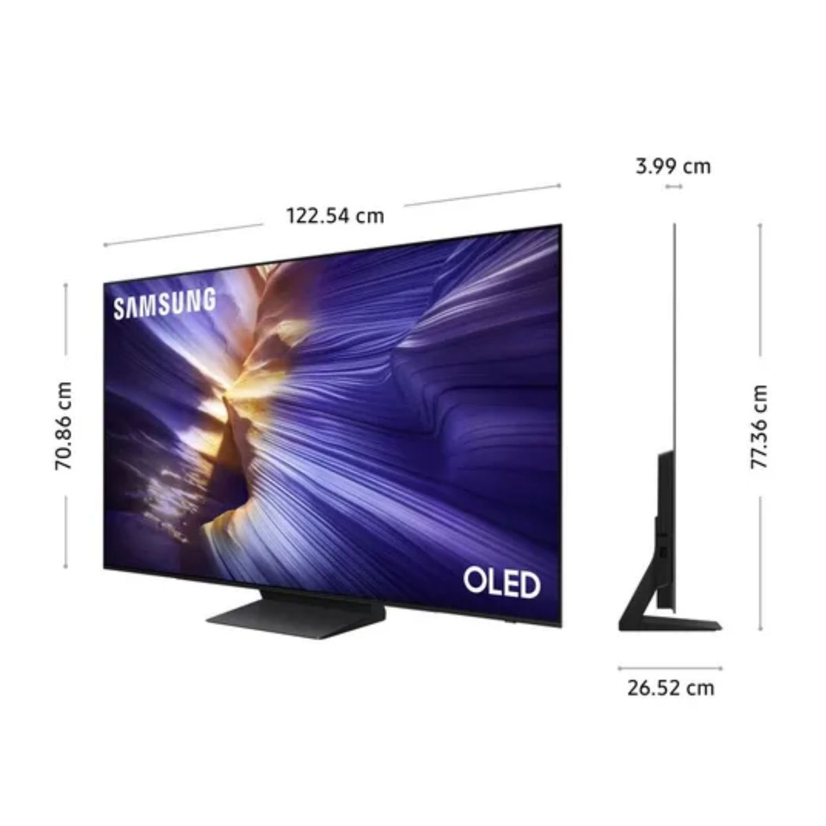 SAMSUNG - Televisor Samsung Smart TV 55" OLED 4K UHD Vision AI QN55S90F - Nuevo 2025