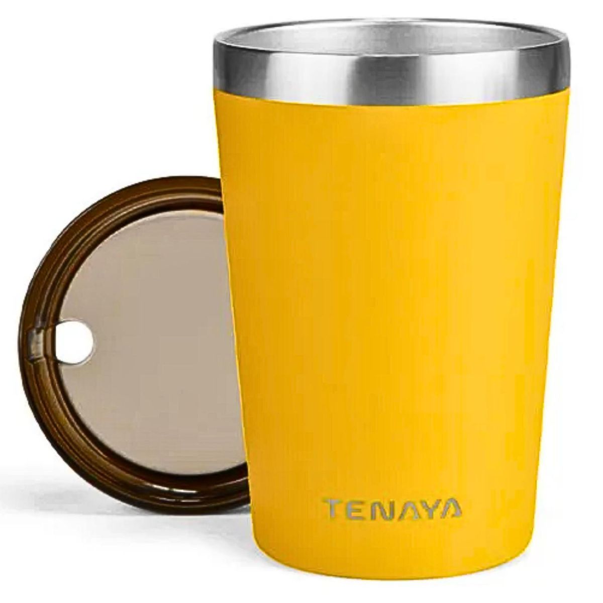 TENAYA - Vaso Soft Touch Amarillo 360 ml- Tenaya