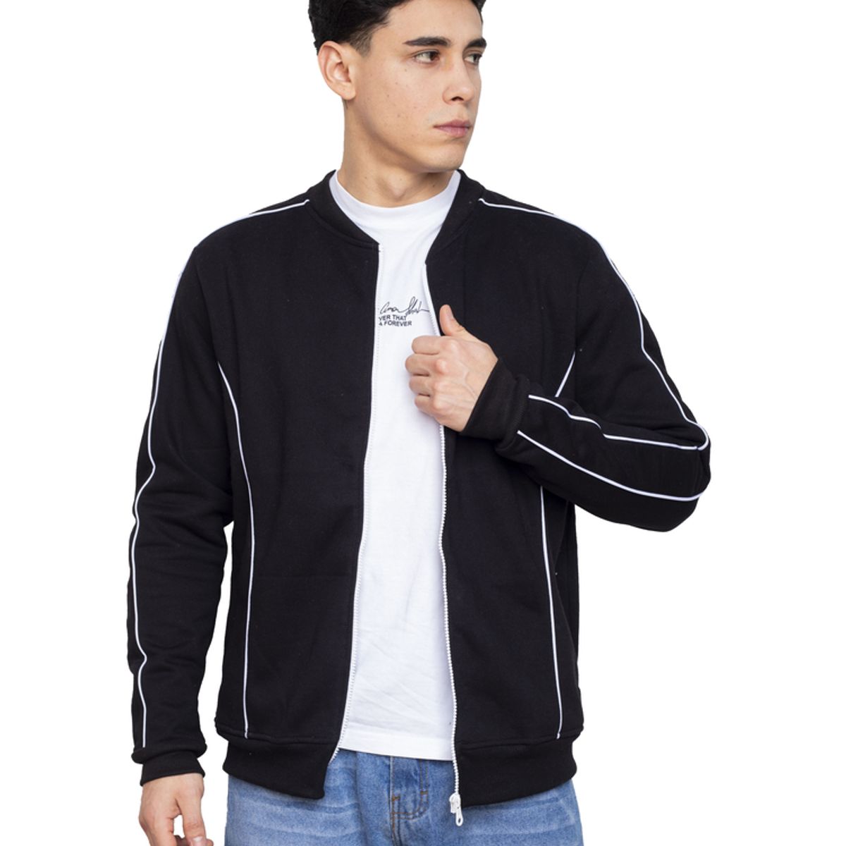 NEW YORK STARS - Casaca American Vein - Negro- New York Stars NY