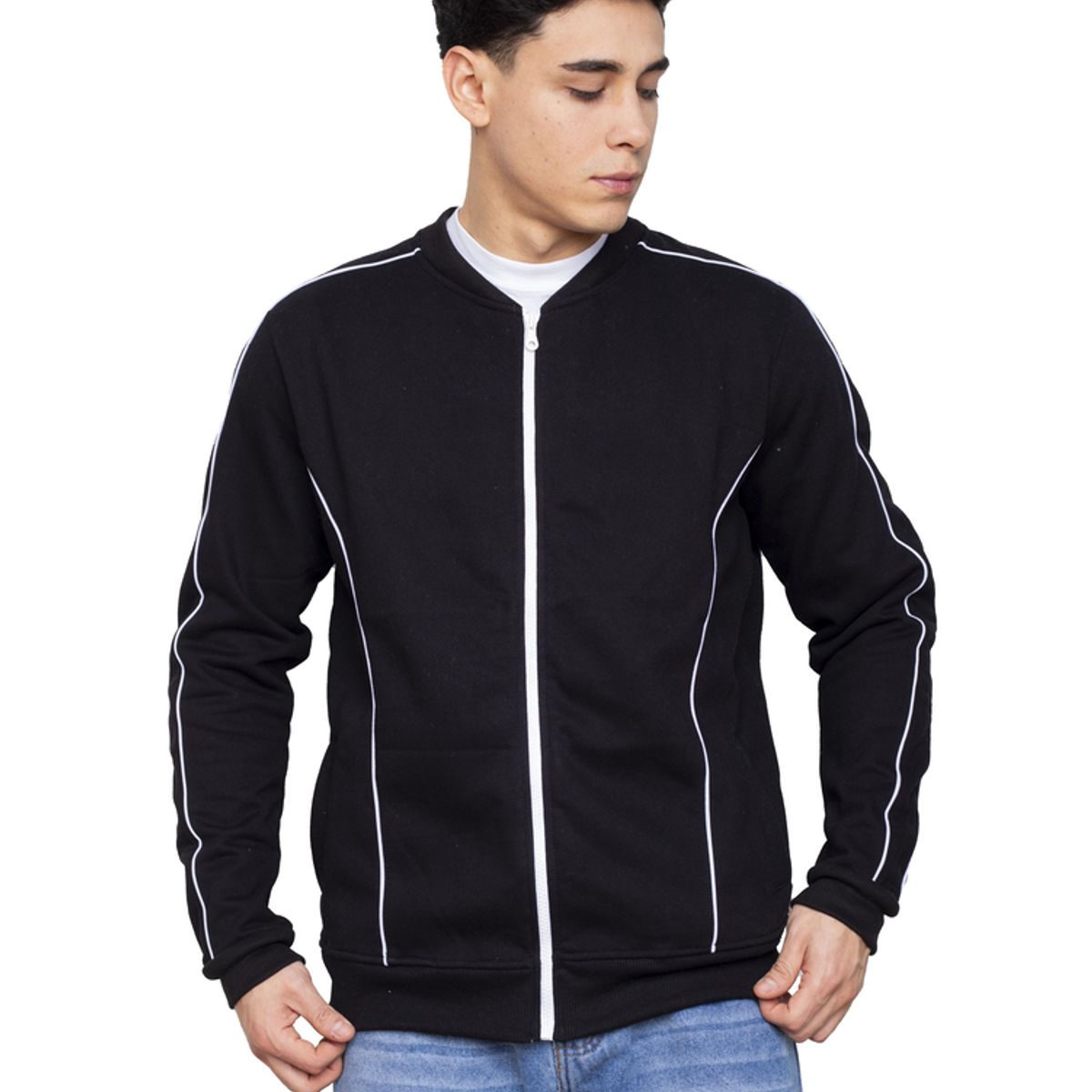 NEW YORK STARS - Casaca American Vein - Negro- New York Stars NY