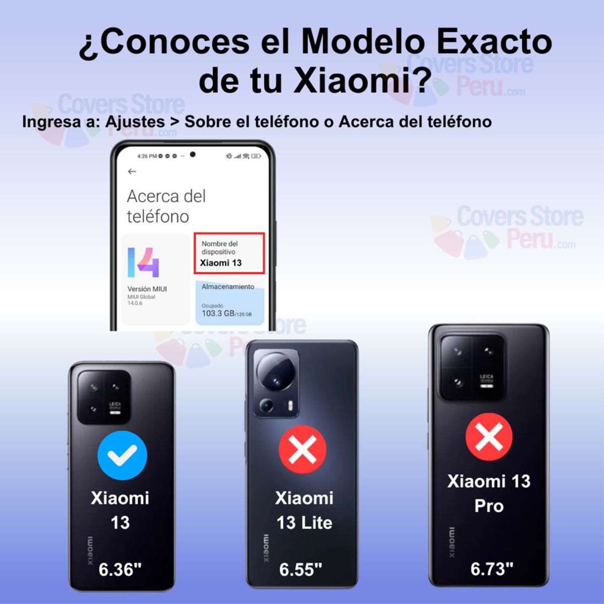 GENERICO - Funda Case para Xiaomi 13 FlipCover Blanco Antishock