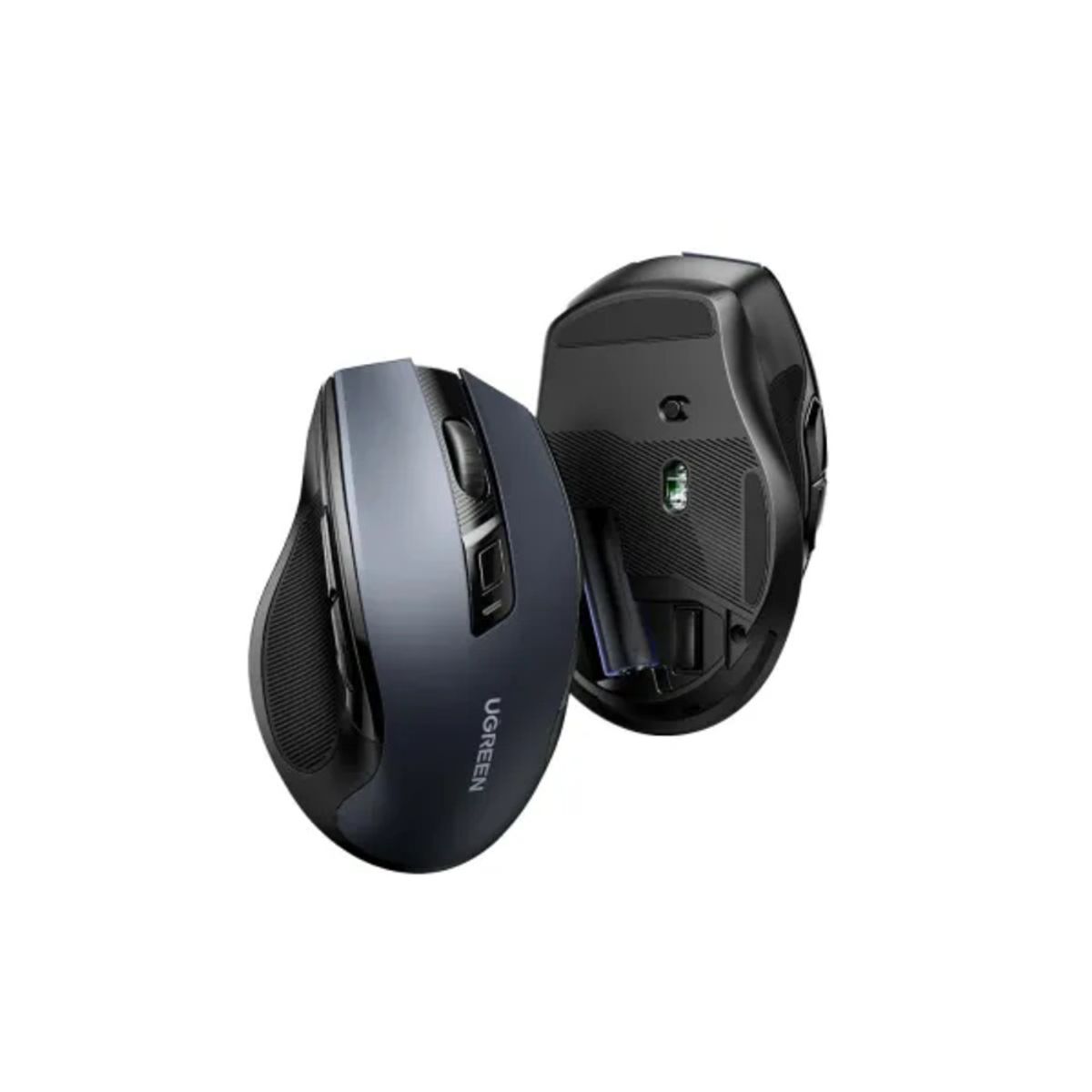UGREEN - Mouse Ugreen MU006 Inalámbrico 24G Bluetooth 4000dpi Negro
