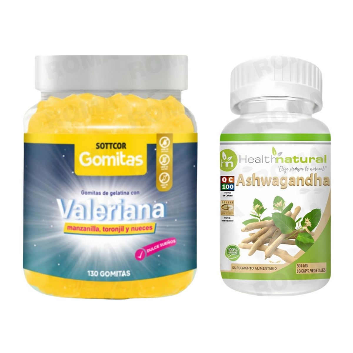 SOTTCOR - GOMITAS VALERIANA + ASHWAGANDHA HEALTHNATURAL