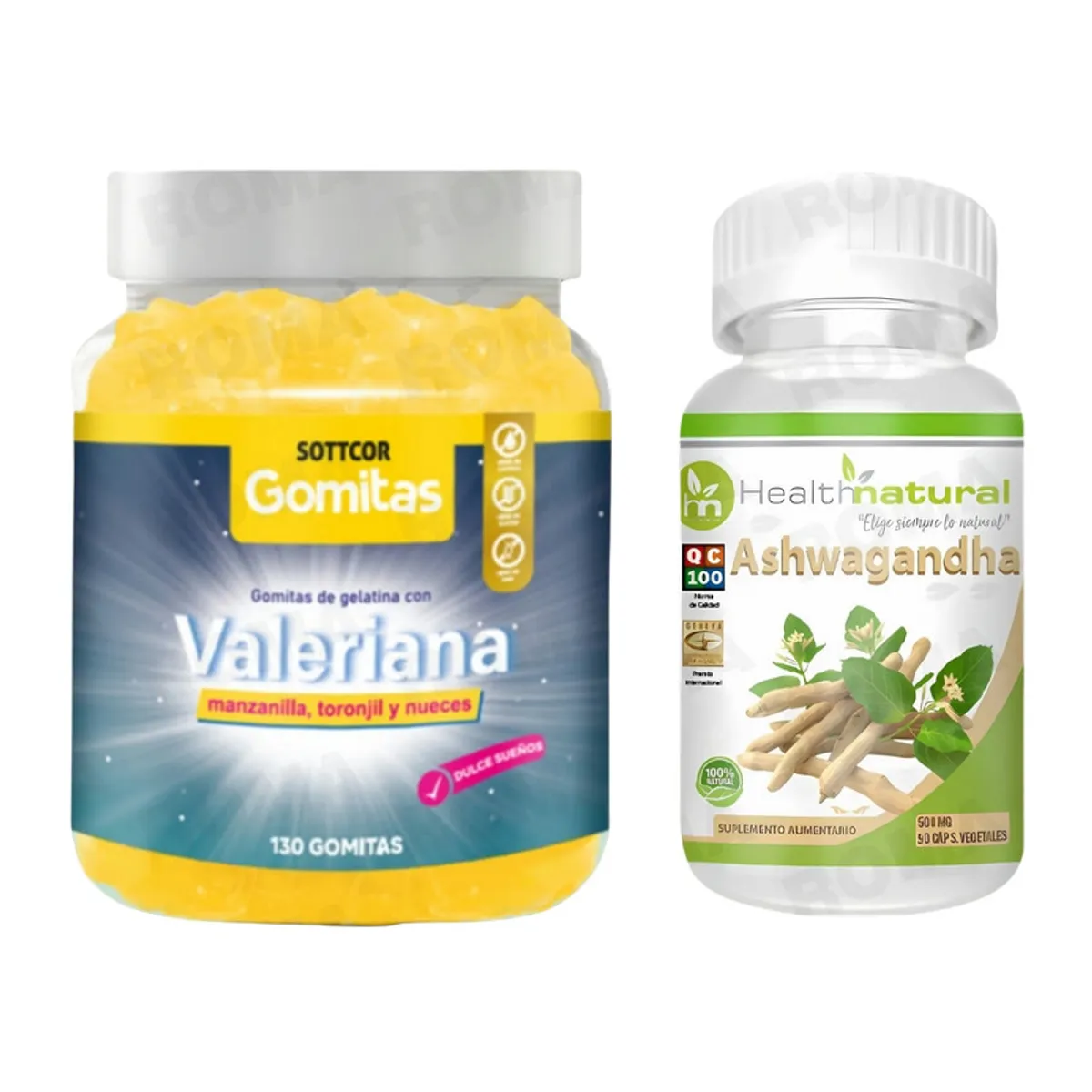 SOTTCOR - GOMITAS VALERIANA + ASHWAGANDHA HEALTHNATURAL
