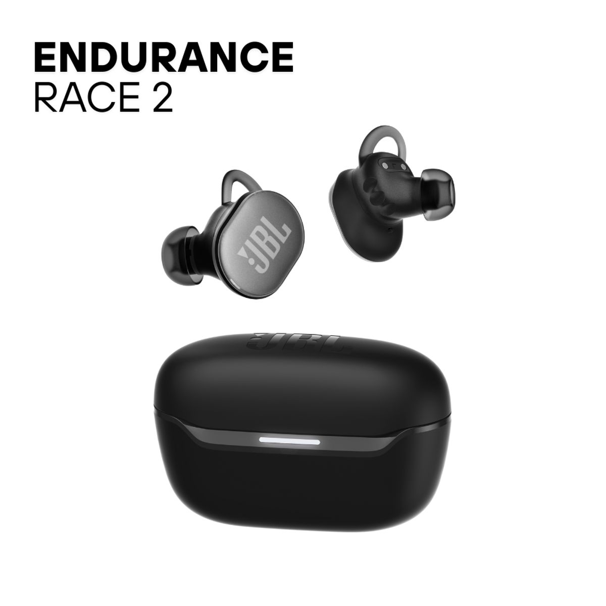 JBL - Audífono JBL Endurance Race 2 con Cancelación de Ruido - Negro