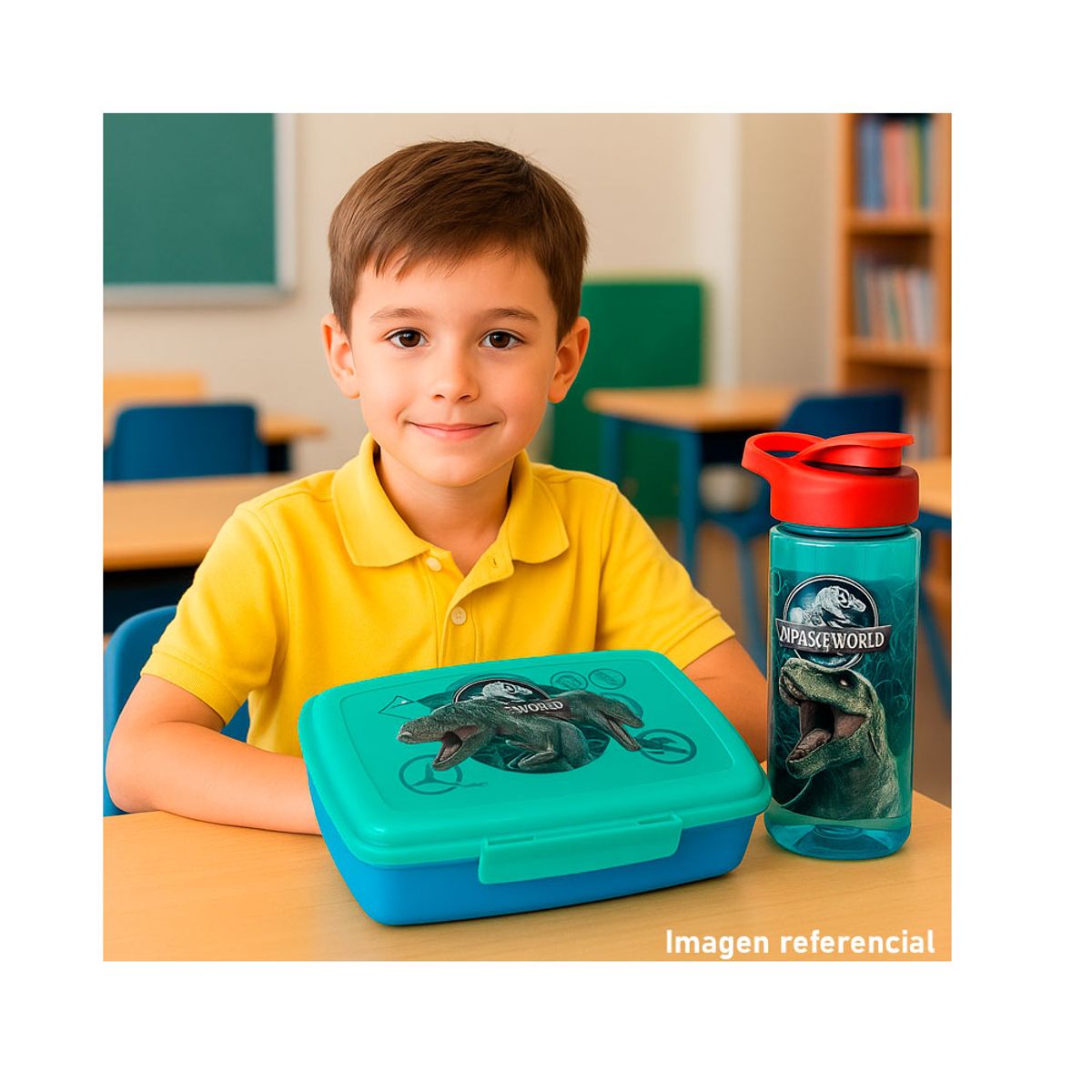 SCOOL - Taper con divisiones Jurassic + Tomatodo Scool 704594