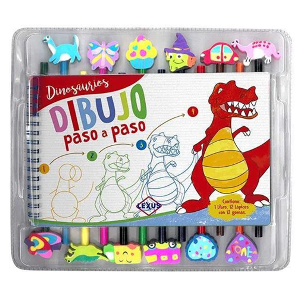 GENERICO - Dinosaurios - Dibujo Paso a Paso