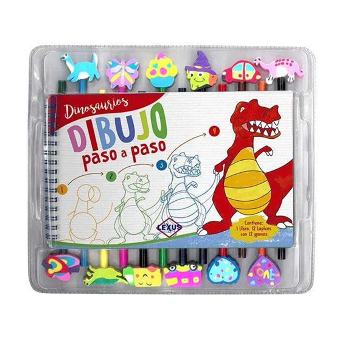 GENERICO - Dinosaurios - Dibujo Paso a Paso