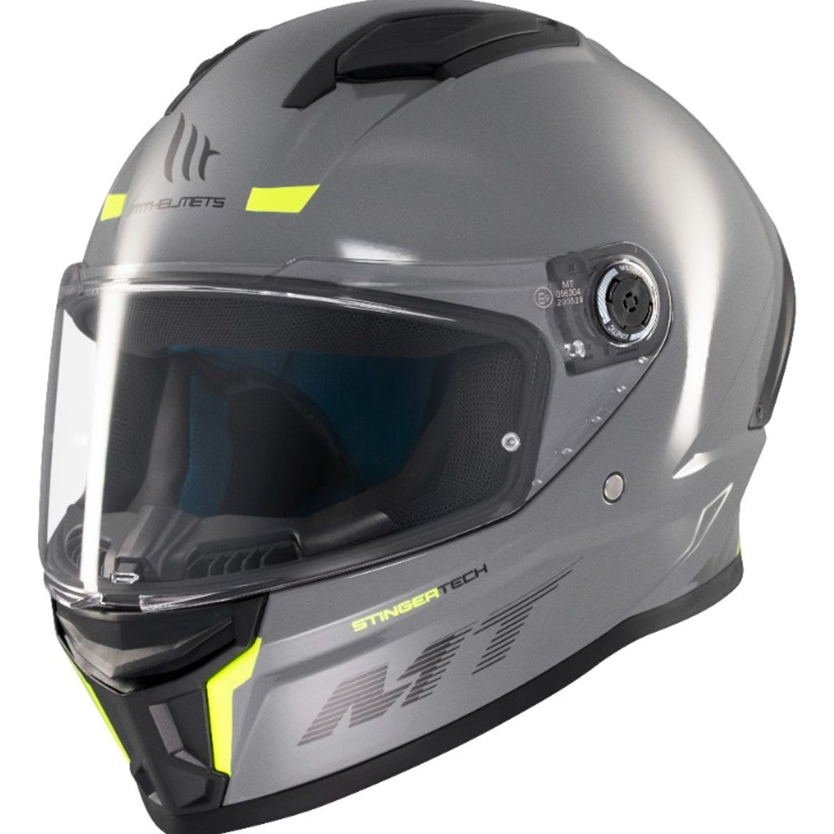 MT HELMETS - CASCO MT STINGER 2 SOLID GRIS BRILLO XL