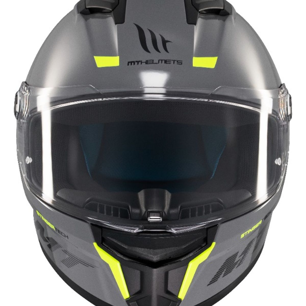 MT HELMETS - CASCO MT STINGER 2 SOLID GRIS BRILLO XL