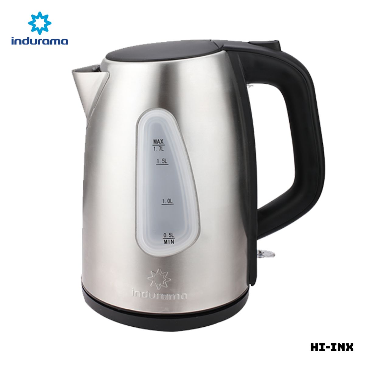 INDURAMA - HERVIDOR ELECTRICO INDURAMA 1.7 L PLATEADO - HI-INX