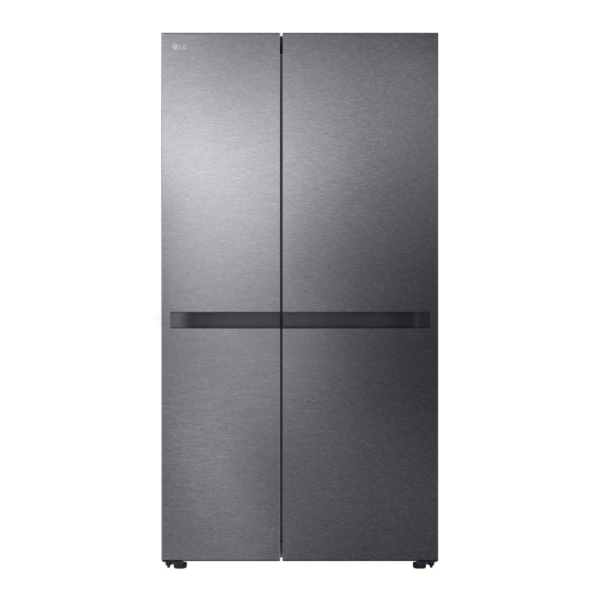 LG - Refrigeradora Side By Side 658L Total no frost Negro Mate LG GS66BPM