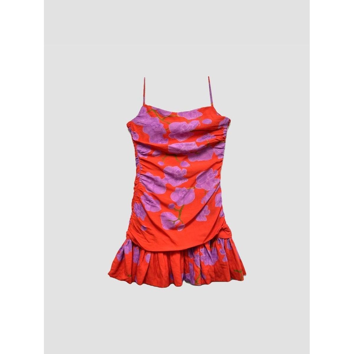 GENERICO - Vestido corto casual de flores