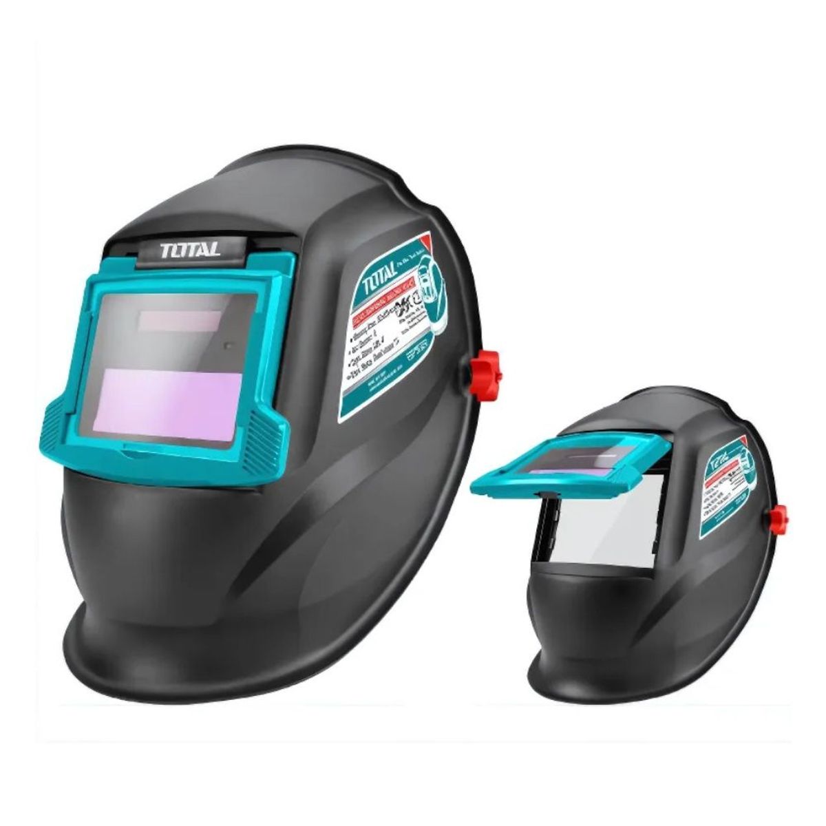 TOTAL TOOLS - Careta para Soldar Automática DIN4 V90X35MM Total - TSP9309