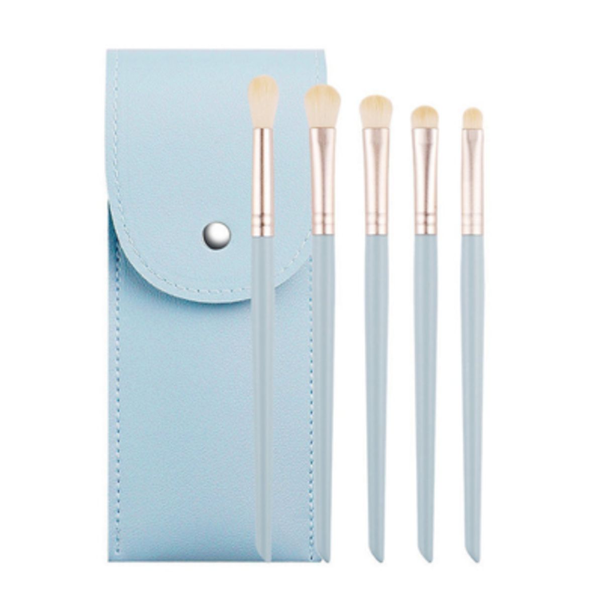 GENERICO - Set de brochas Celeste x5